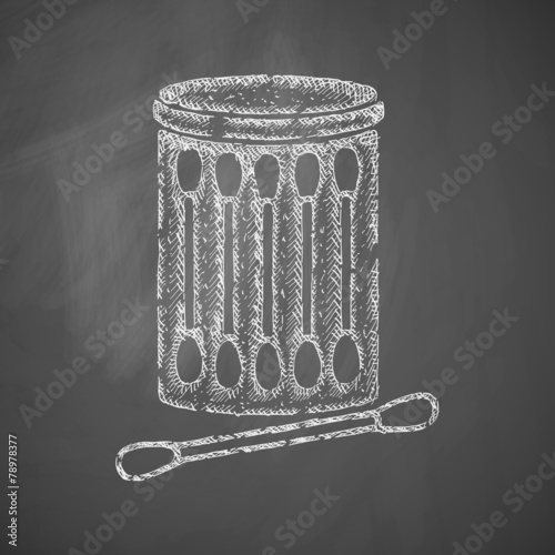 cotton swabs icon