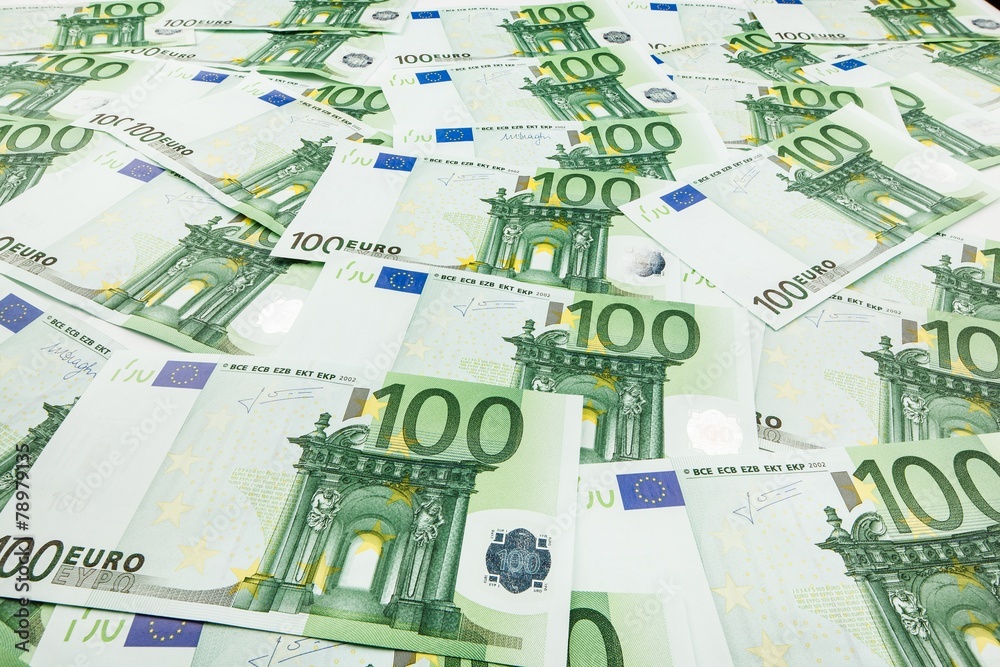 paper money euro. background of banknotes paper money euro. background of banknotes
