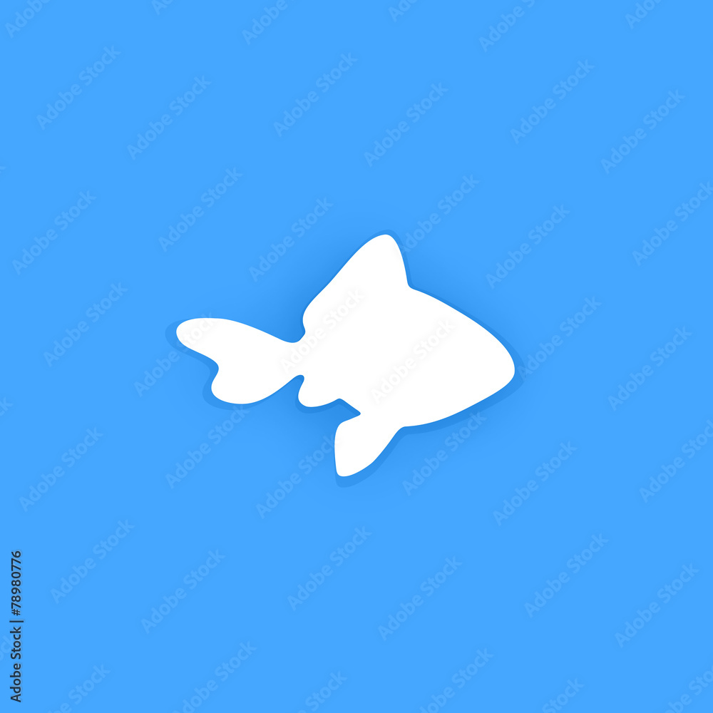 Silhouette of Goldfish Silhouette of Goldfish