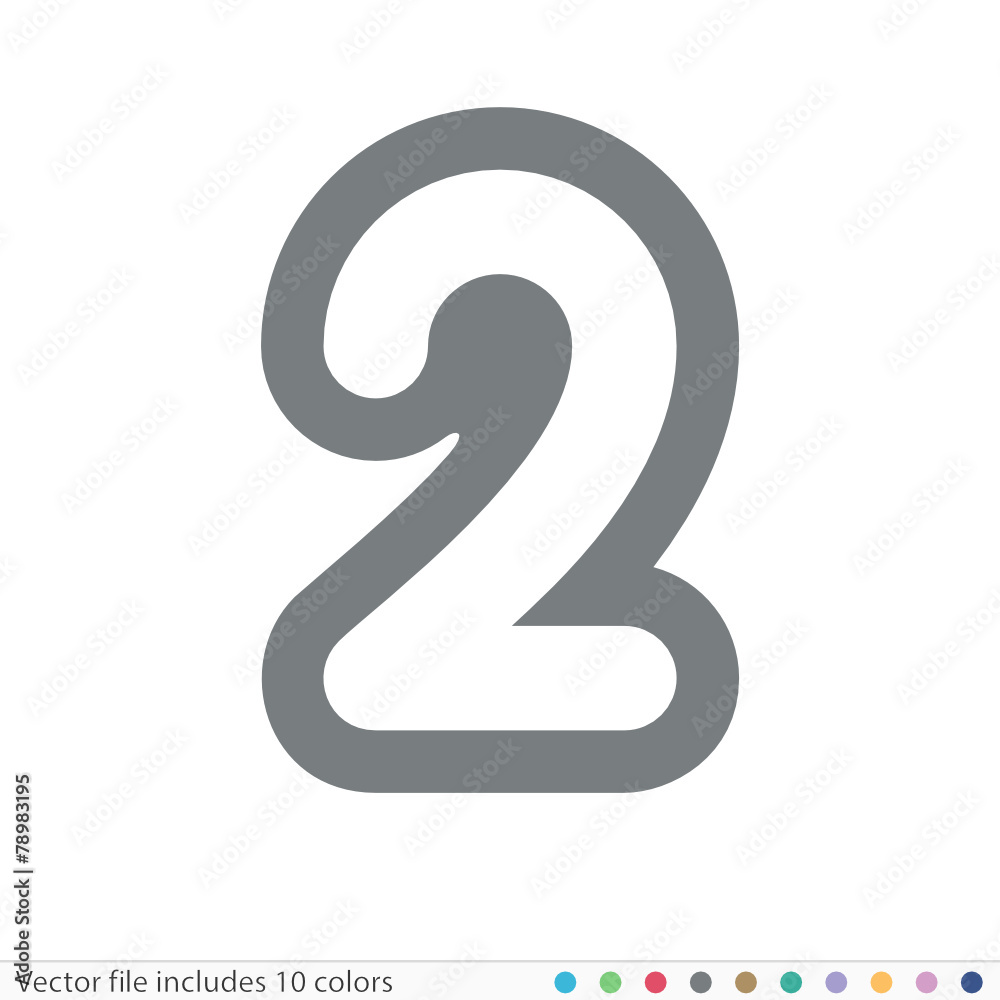 Naklejka premium Sticker Icon - Vector file includes all colors