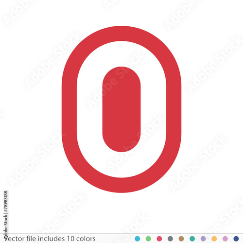 Sticker Icon - Vector file includes all colors