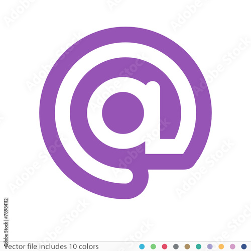 Sticker Icon - Vector file includes all colors