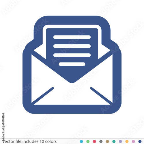 Sticker Icon - Vector file includes all colors