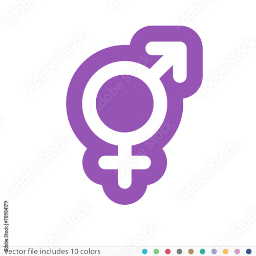 Sticker Icon - Vector file includes all colors