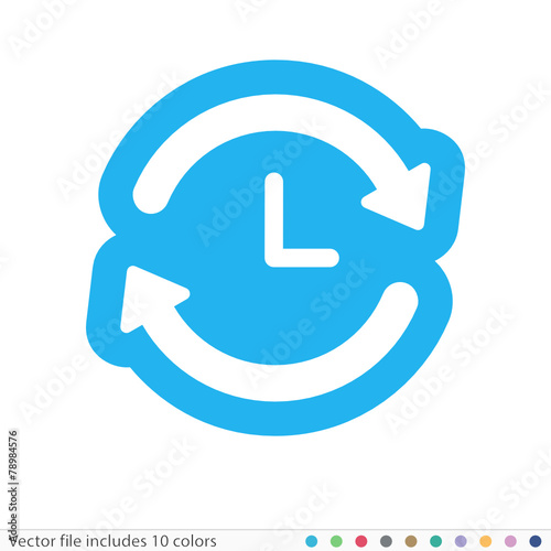 Sticker Icon - Vector file includes all colors