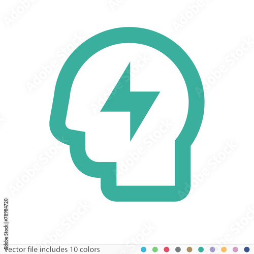 Sticker Icon - Vector file includes all colors