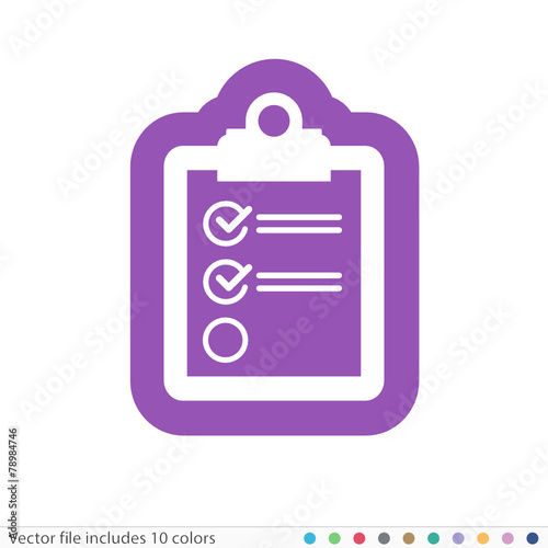 Sticker Icon - Vector file includes all colors