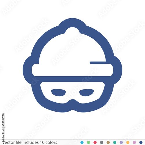 Sticker Icon - Vector file includes all colors