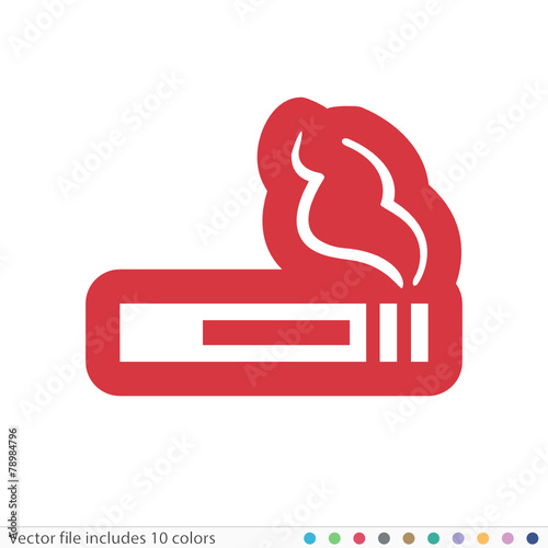 Sticker Icon - Vector file includes all colors