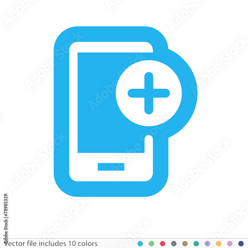 Sticker Icon - Vector file includes all colors