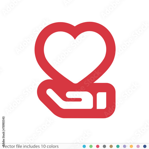 Sticker Icon - Vector file includes all colors