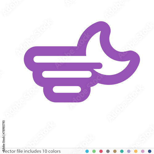 Sticker Icon - Vector file includes all colors