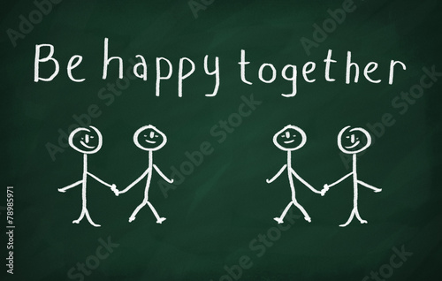 Be happy together