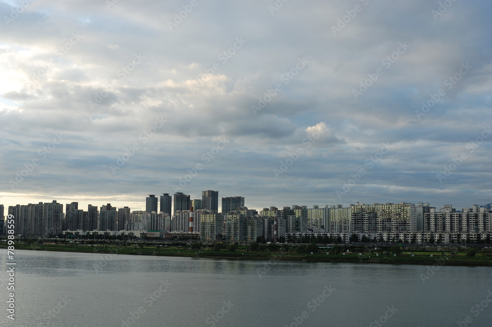 Fototapeta premium Obraz miasta