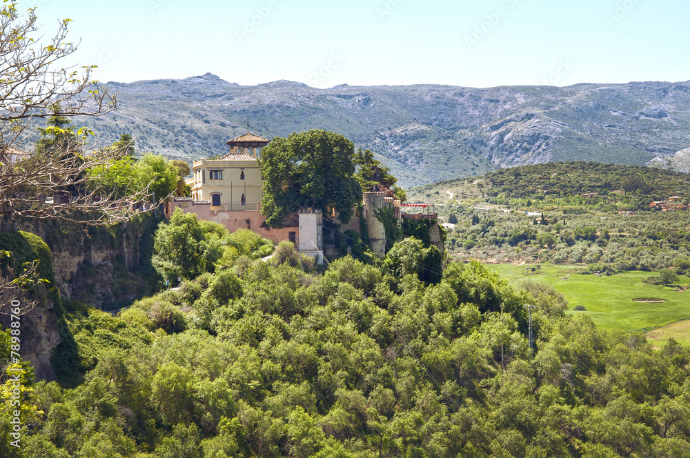 Panoramic view of Ronda, Andalusia, Spain