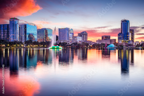 Orlando  Florida  USA Skyline