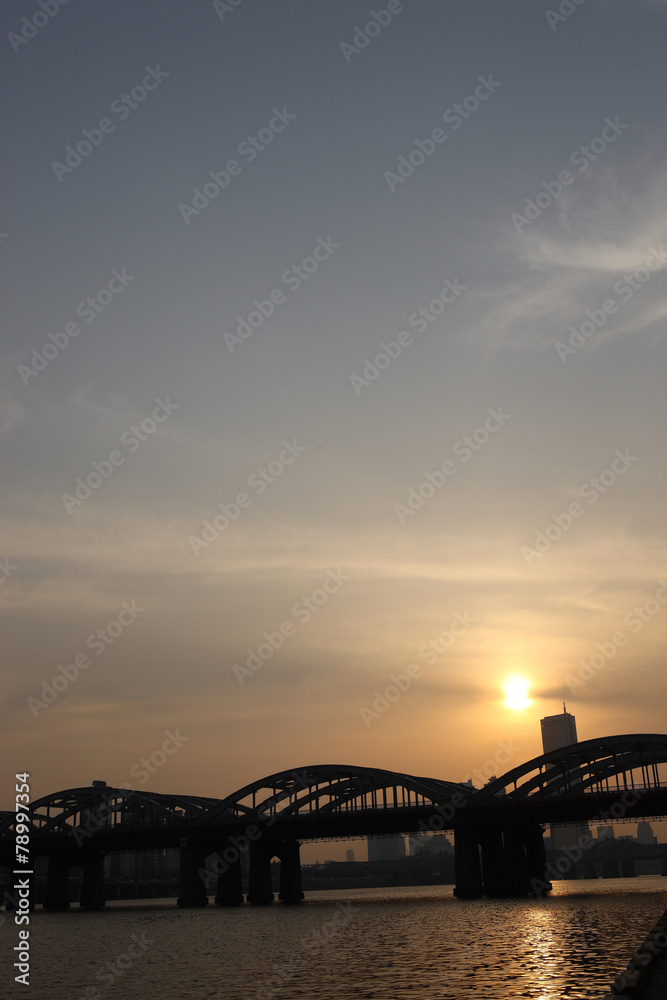 Naklejka premium 건축이미지