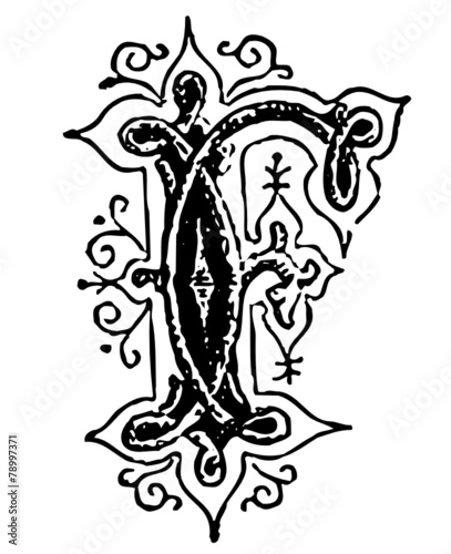 Vintage Floral Alphabet