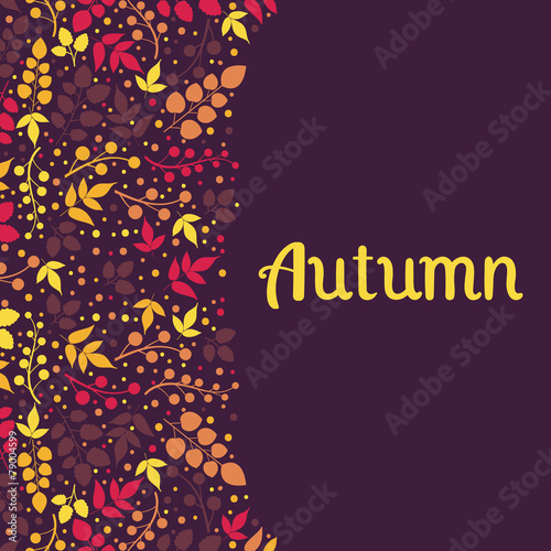 Autumn falling leaves background.Can be used for wallpaper