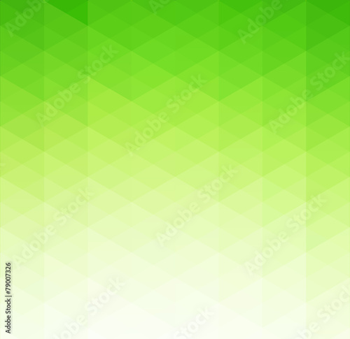 Abstract green geometric background. Template brochure design