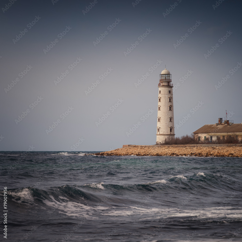 Lighthouse on the coast