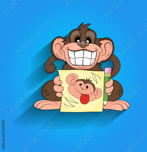 Funny Monkey Laughing