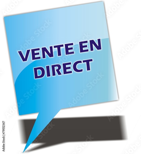 bouton vente en direct
