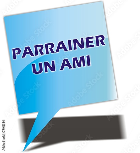 bouton parrainer un ami