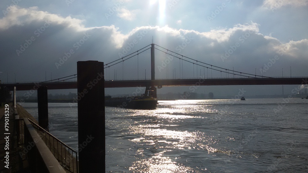 Fototapeta premium Rhein Blick