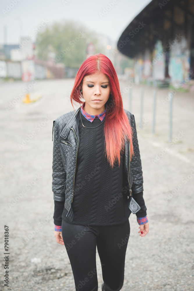 young beautiful red hair venezuelan woman lifestyle young beautiful red hair venezuelan woman lifestyle