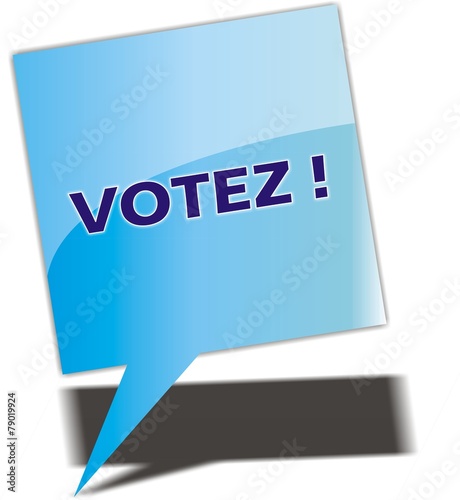 bouton votez ! photo