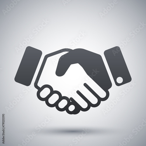 Vector handshake icon