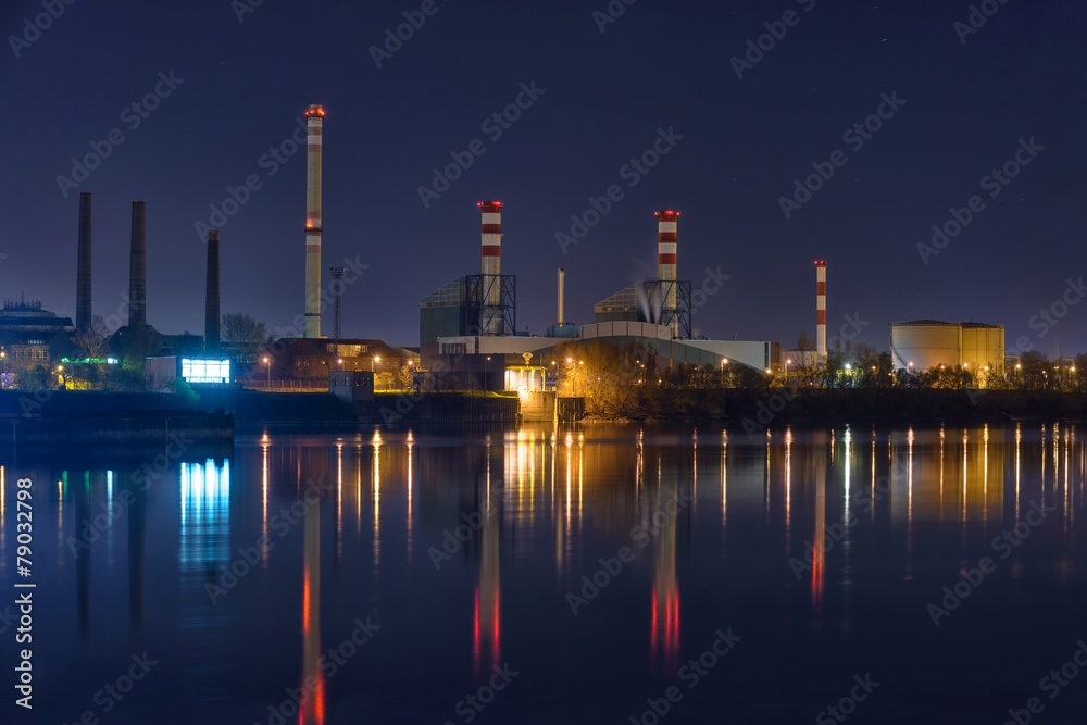 Chimney of a Power plant