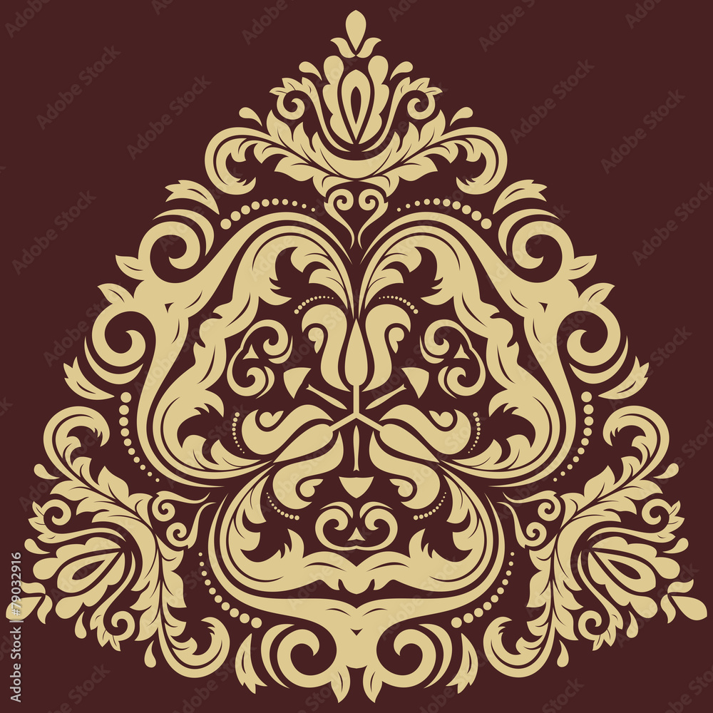 Damask  Pattern. Orient Ornament