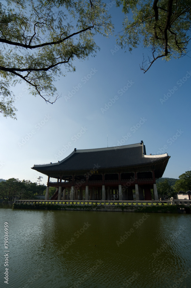 Naklejka premium 한국전통이미지