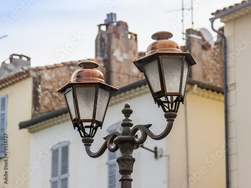 Antibes, France. Typical architectural details  photo