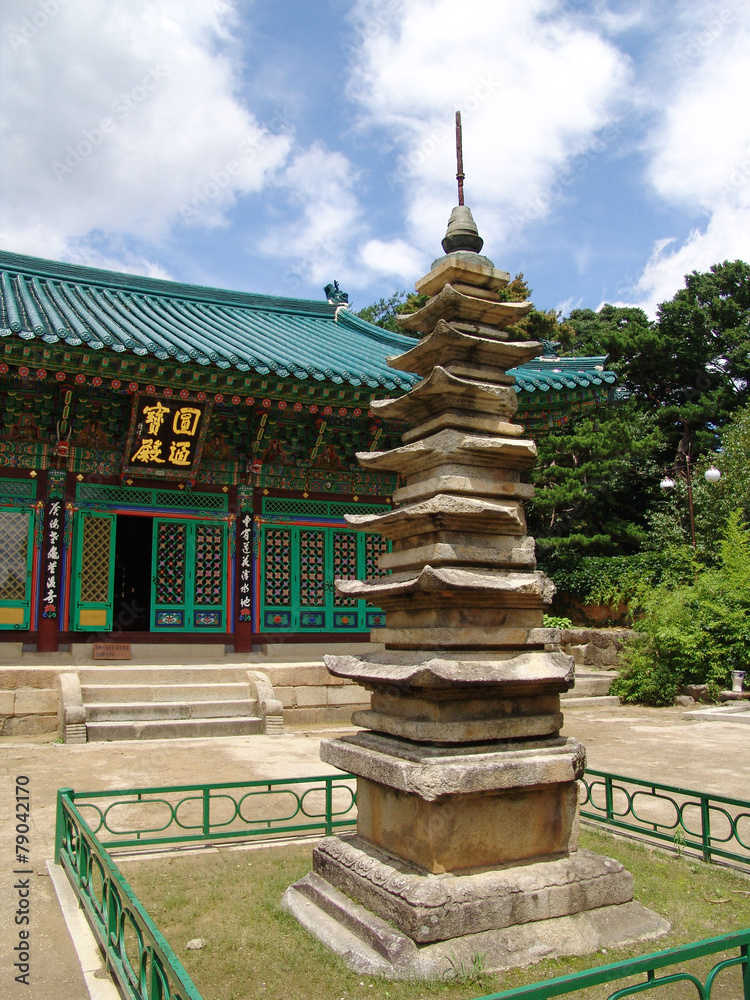 Naklejka premium 한국전통이미지