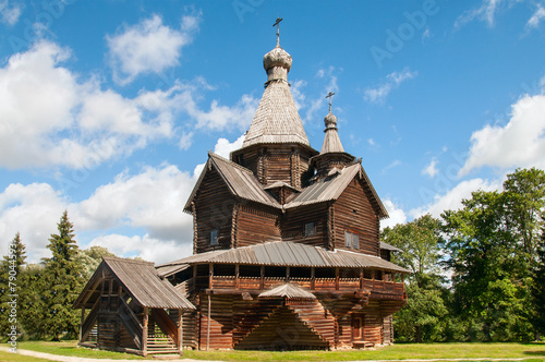 Big wooden church