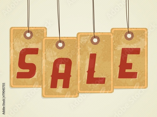 vector sale labels