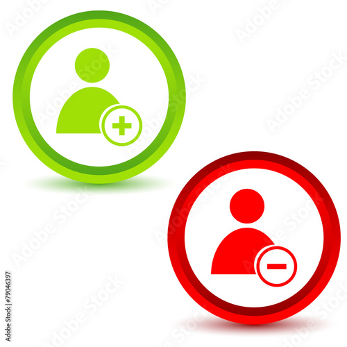 User icons set