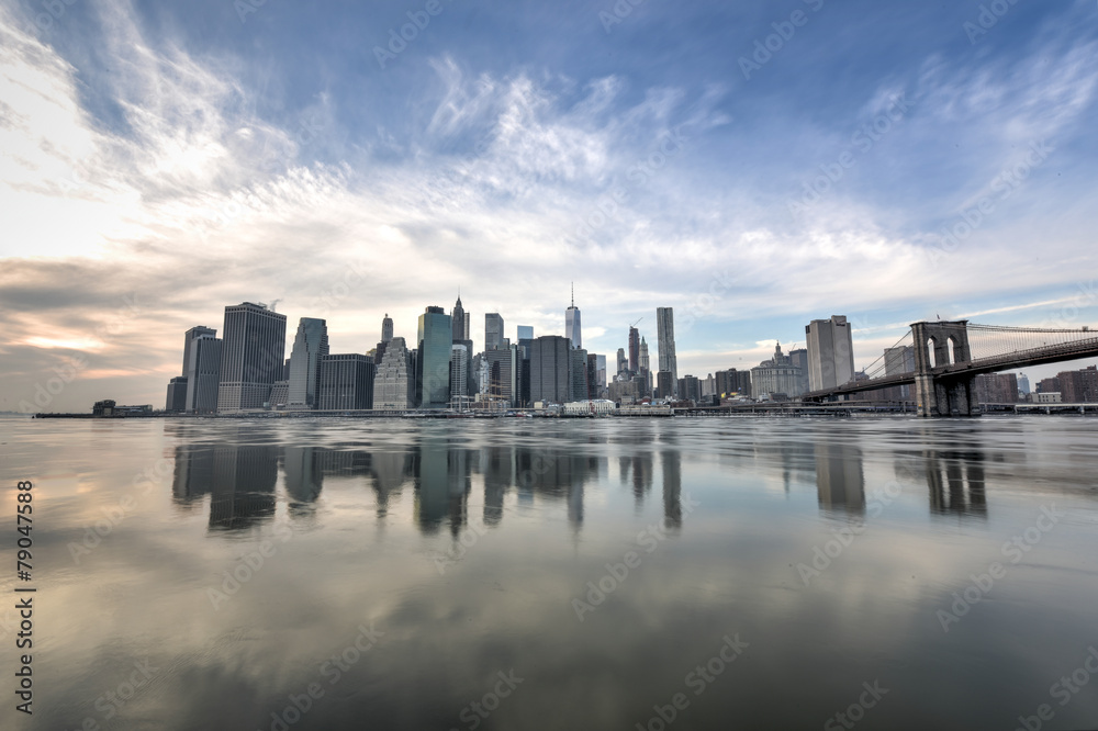 Obraz premium New York Downtown Skyline