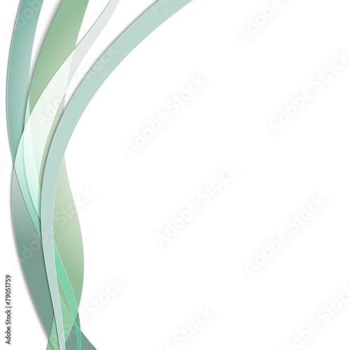 Colored wavy vector. Abstract template design