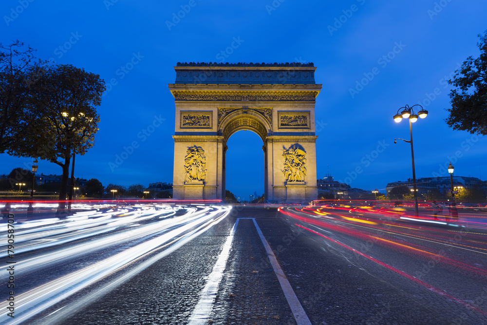 Arc de Triomphe Paris ,France