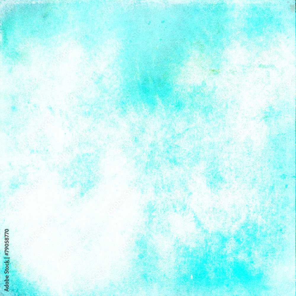 Obraz premium Cyan distressed background