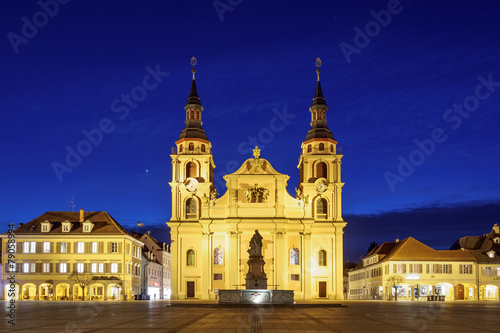 Marktplatz Ludwigsburg bei Nacht © Manuel Schönfeld