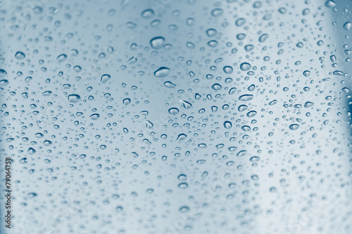 Rain on glass