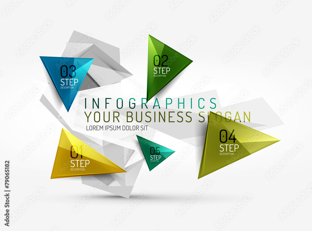 Vector fresh business abstract infographic Vector fresh business abstract infographic