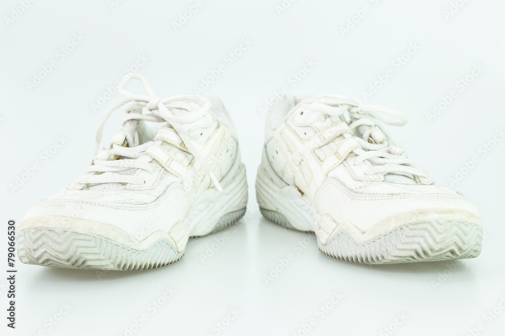 White old shoe