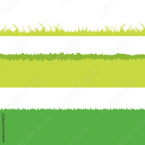 Vector Illustration Of Grass_5