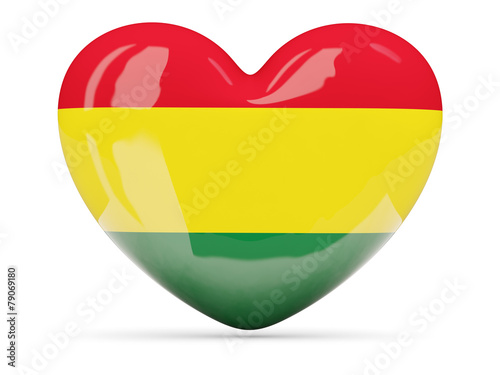 Heart shaped icon with flag of bolivia Free Download Heart shaped icon with flag of bolivia - GFXLoad